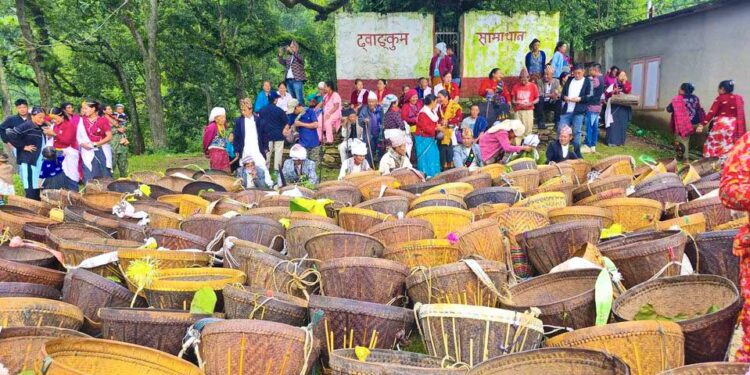 ओखलढुगांमा वाम्बुले राईले मनाए ढ्वाङकुम