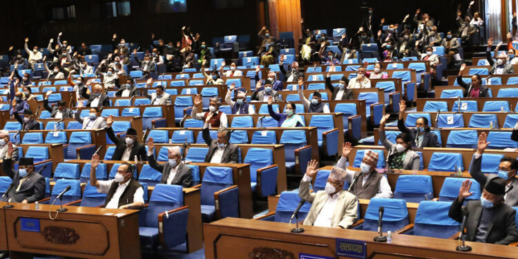 हिमताल फुटेर थामेमा आएको बाढीबारे अनुसन्धान गर्न सांसदहरूको माग