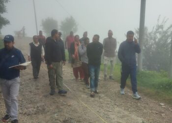  रमिते— नेचासल्यान कृषि सडक कालोपत्रेका लागी सर्भे, १ महिना भित्र काम सुरु हुने  