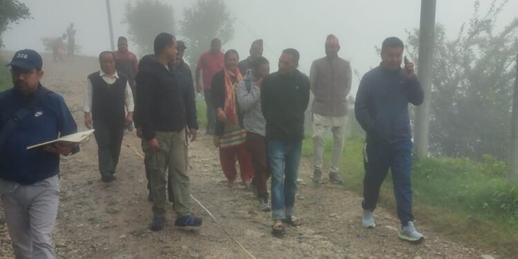  रमिते— नेचासल्यान कृषि सडक कालोपत्रेका लागी सर्भे, १ महिना भित्र काम सुरु हुने  