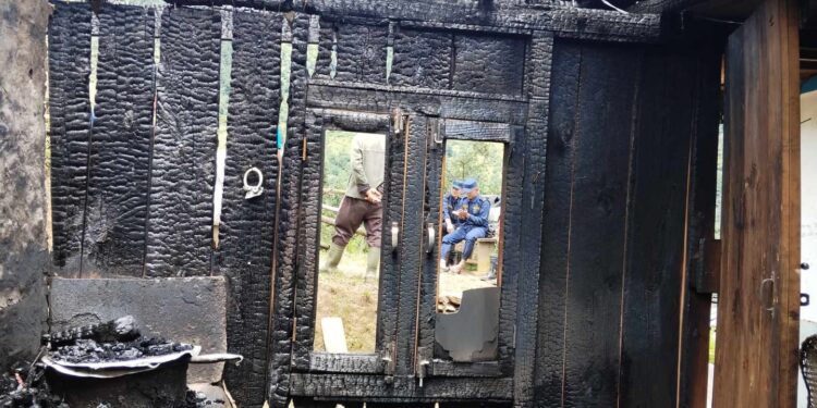 आगलागीबाट तामाङको किचन जल्यो 