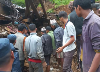 बझाङमा पहिरोले च्यापिएका ४ जनाको शव फेला