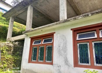 तरकारी बेचर बनाएको तामाङको घर पहिरोको जोखिमा