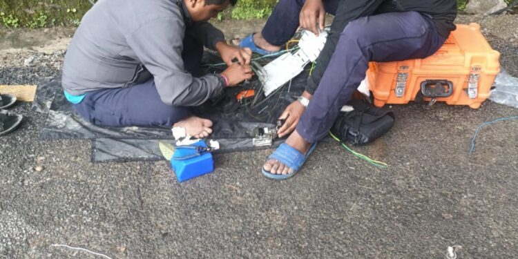 सडक विभागले फाइबरको तार बारम्बार काटेको भन्दै नेपाल टेलिकमको आपत्ति