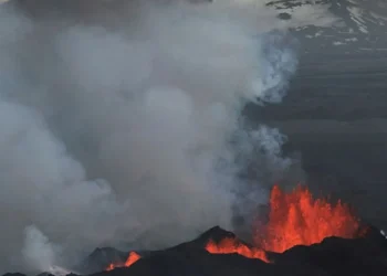 रुसमा शक्तिशाली भूकम्पपछि ज्वालामुखी विष्फोट