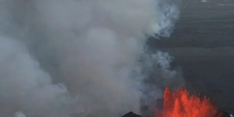 रुसमा शक्तिशाली भूकम्पपछि ज्वालामुखी विष्फोट