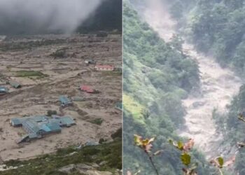 खुम्बुमा  खराब मौसमका कारण जान सकेन हेलिकप्टर, नदीमा फसेकालाई निकाल्न समस्या