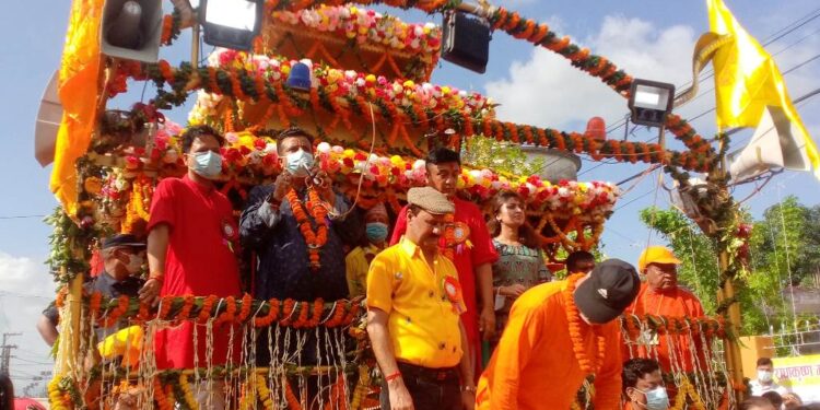 राधाकृष्ण रथयात्राको अवसरमा आज कोशी प्रदेशभर सार्वजनिक बिदा