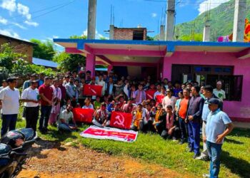 अखिल (क्रान्तिकारी) सुनकोशी गाउँ पालिका कमिटीको अध्यक्षमा सुजन पौडल सर्वसम्मत