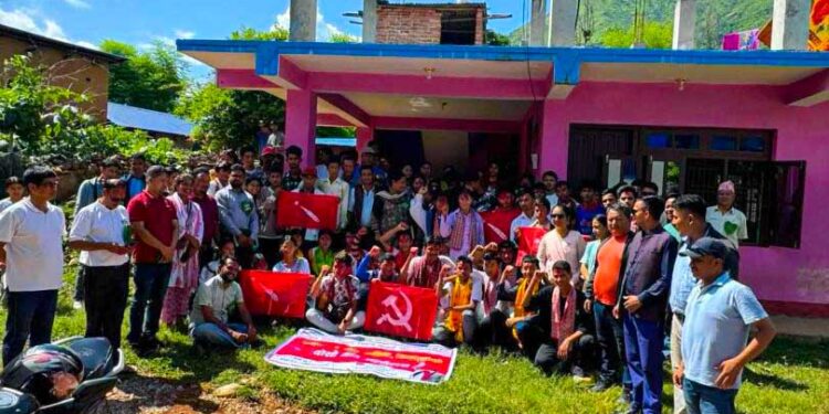 अखिल (क्रान्तिकारी) सुनकोशी गाउँ पालिका कमिटीको अध्यक्षमा सुजन पौडल सर्वसम्मत