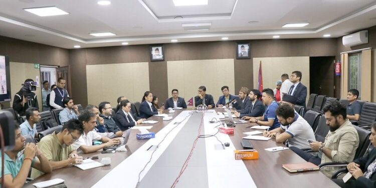 थामे बाढी र प्रभावित क्षेत्रको अध्ययन गर्न प्राविधिक टोली पठाइने