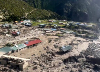 थामेमा बाढीका कारण अवरुद्ध टेलिकमको सेवा सुचारु