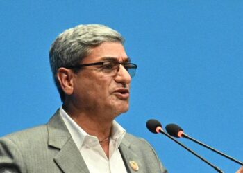 पाँचथरमा विस्फोट भएको बम सशस्त्र द्वन्द्वकालीन भएको गृहमन्त्री रमेश लेखकको दाबी