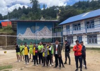 खुल्ला वडा साविक पुरुष भलिबलको उपाधी छेवार युुवा क्लबलाई