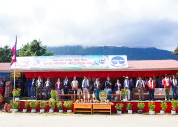 गार्मामा पहिलो जिल्लाब्यापि वडा स्तरीय भलिबल प्रतियोगिता शुरु, २५ टिम सहभागि