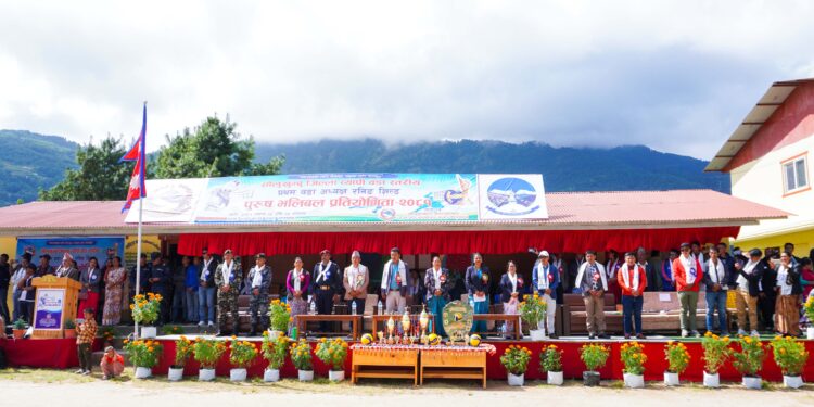 गार्मामा पहिलो जिल्लाब्यापि वडा स्तरीय भलिबल प्रतियोगिता शुरु, २५ टिम सहभागि