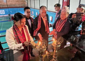 निजामती सेवा दिवसको अवसरमा सोलुमा ब्याड्मिन्टन प्रतियोगिता सुरु