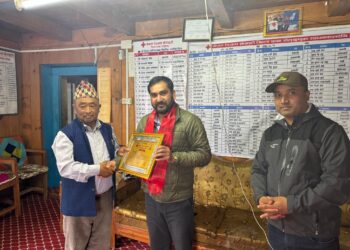 रेडक्रस सोलुखुम्बुले मनायो ६२ औं स्थापना दिवस