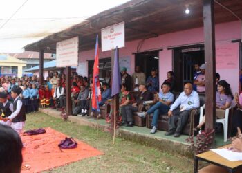  लिखुपिकेमा बालदिवस विशेष कार्यक्रम, हाजिरजवाफ, वक्तृत्वकला र नृत्य आयोजना 