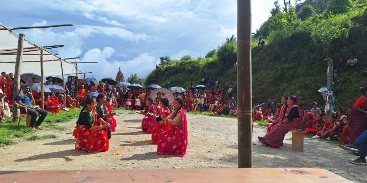 माप्यमा २ छुट्टा छुट्टै तिज विशेष कार्यक्रम सम्पन्न, नवदुर्गा महिला समुह र सगरमाथा महिला समुह प्रथम 