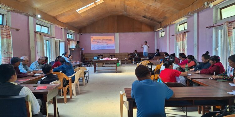 रीड नेपालद्धारा माप्यमा लैङ्गिक समानता, समावेशी शिक्षा, बाल सुरक्षा तथा अपाङ्गता सम्बन्धि तालिम