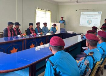 क्यान्सर पीडितलाई प्रहरीद्धारा १ लाख २३ हजार सहयोग