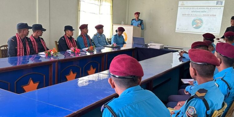 क्यान्सर पीडितलाई प्रहरीद्धारा १ लाख २३ हजार सहयोग