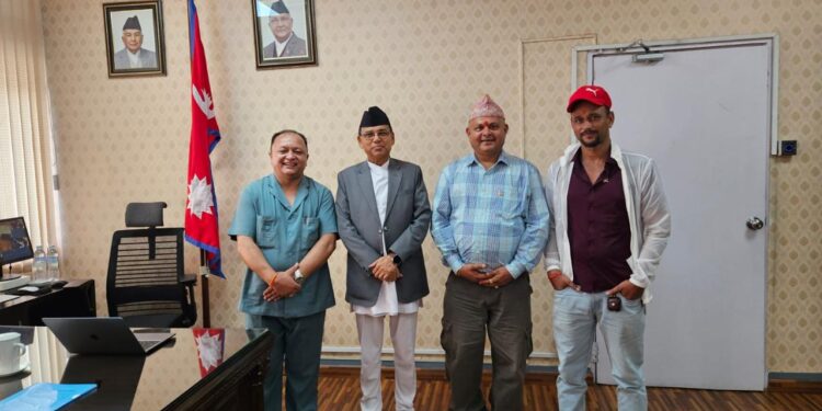 बसेपु हुलु कुवापानी खानेपानी आयोजना निर्माण चाडैँ सुरु हुन्छ : अध्यक्ष बस्नेत