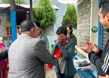 सोताङ गाउँपालिका अध्यक्ष बस्नेतद्धारा सोताङ प्राथमिक अस्पतालको निरीक्षण