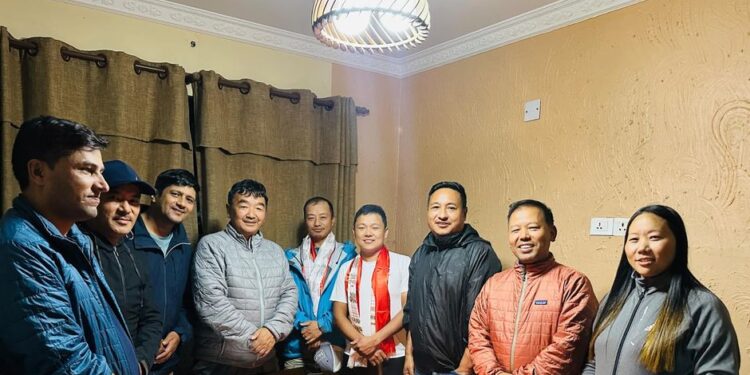 लोकतन्त्रवादी आदिवासी जनजाति महासंघ सोलुखुम्बुको क्षेत्रीय अध्यक्षको जिम्मेवारी राईद्धयलाई