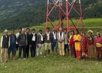 थुलुङ दुधकोशीको बलङ्गामा पुग्यो टेलिकमको फोरजी