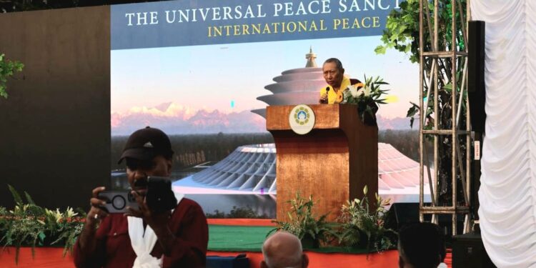 युनिभर्सल पीस स्याङ्क्चुरीले भव्यताका साथ मनायो,अन्तर्राष्ट्रिय शान्ति दिवस २०२४