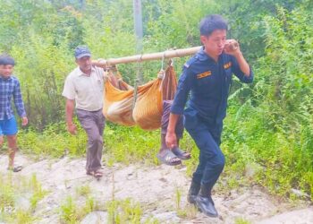 ताप्लेजुङको फक्ताङ्लुङमा बेवारिसे एक व्यक्तिको उद्धार