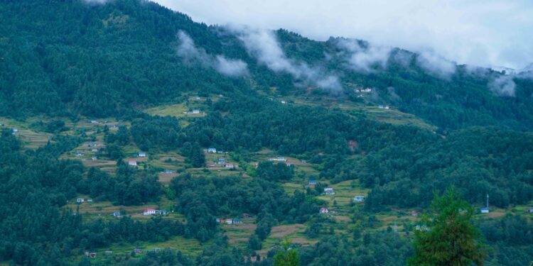 थामियाे भारि वर्षात्, केही दिन सम्म हल्का  पानी पर्ने