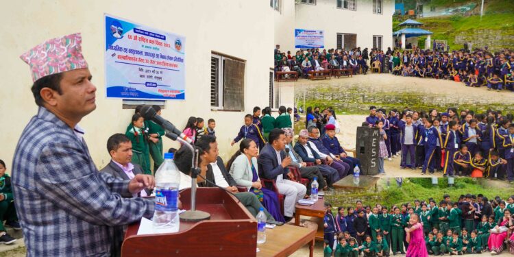  बाल दिवसका अवसरमा सोलुदुधकुण्डले आयोजना ग¥यो मेयर/उपमेयर सँग विद्यार्थी कार्यक्रम 