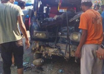 सङ्खुवासभामा भ्यान ठोकिँदा १२ जना घाइते