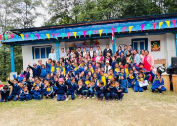 वडा कार्यालय दाेर्पुकाे अायाेजनामा मनाइयाे बाल दिवस