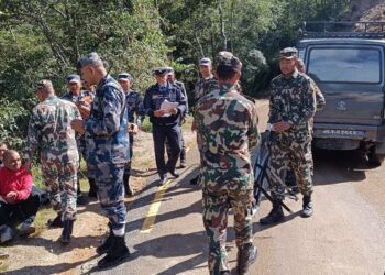  सोलुखुम्बुमा सशस्त्र, ट्राफिक र नेपाली सेनाको दुर्घटना न्यूनिकरण र रोकथाम अभ्यास 