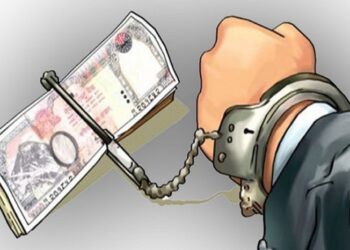 अध्यक्ष ओलि ८० हजार घुस सहित पक्राउ