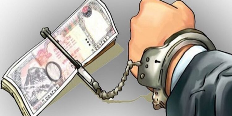 अध्यक्ष ओलि ८० हजार घुस सहित पक्राउ