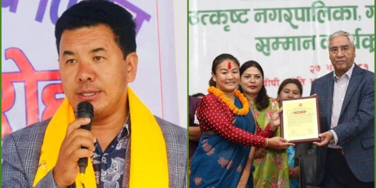 सोलुखुम्बुको सोलुदूधकुण्ड नगरपालिकाका मेयर शेर्पा, खोटाङको हलेसी तुवाचुङ नगरपालिका मेयर राईसहित