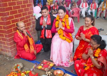 धार्मिक पर्यटन प्रवर्द्धन गर्न हलेसीमा साढे ८ करोडको योजना शिलान्यास