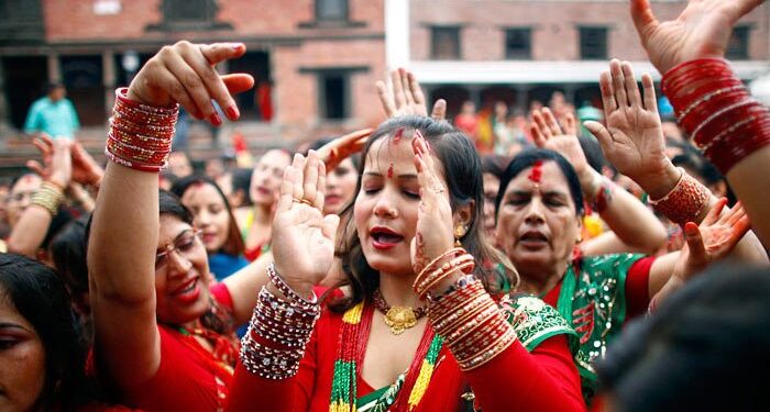 शिव मन्दिरद्धारा आयोजित तिज बिशेष कार्यक्रम माप्यमा सुरु