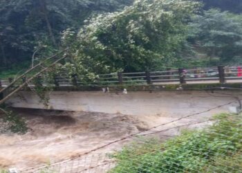 सोलुखोलाको बहाव उच्च,साल्मे मोटरेवल पुल जोखिममा 