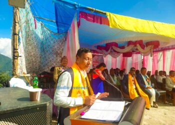 सोलुखुम्बुको माप्य दुधकोशीमा सुरु भयो व्याडमिन्टन प्रतियोगिता (फोटो फिचर)