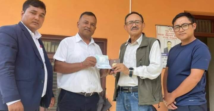 ईलाका प्रसाशन कार्यालय सोताङमा ई–पासपोर्ट वितरण सुरु