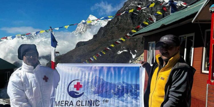 नेपालमै ५००० मिटर उचाइमा पहिलो स्वास्थ्य क्लिनिक स्थापना