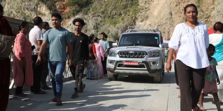  बनिसक्यो खुर्कोट पुल, भारबहन क्षमता जाँच गरेर आवतजावत खुलाइँदै