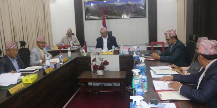 बाढीको क्षति पुनः निर्माण गर्न बजेट छुट्याउने कोशी मन्त्रिपरिषदको निर्णय