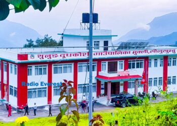 थुलुङ दुधकोशीका ९५ प्रतिशत सडकको सरसफाइ सम्पन्न 